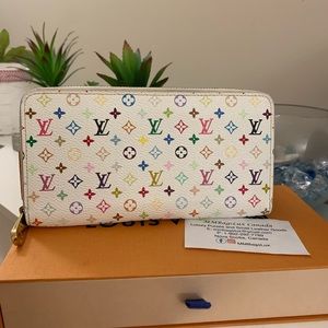 Louis Vuitton Zippy wallet Muliticolor